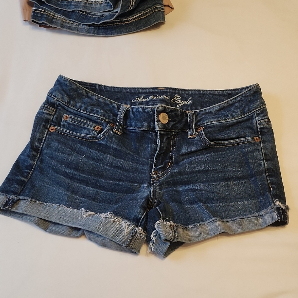American Eagle Outfitters Blue Denim Shorts